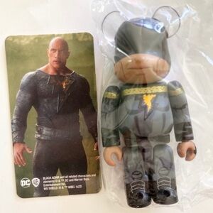 Bearbrick Series 45 Black Adam Hero 100% Bear